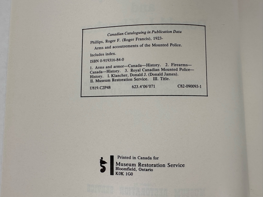 (3) Hardcover Books On The Canadian Mounted Police (Uniforms Of The Canadian Mounted Police Is Signed) [Photo 16]