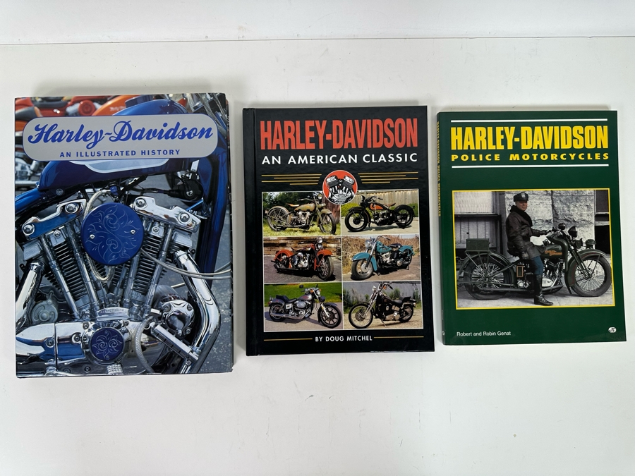 (3) Harley-Davidson Motorcycles Books [Photo 2]