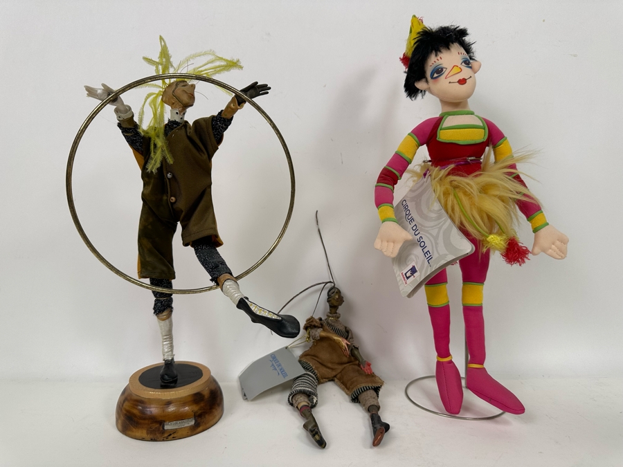 (3) Cirque Du Soleil Dolls Figurines [Photo 3]