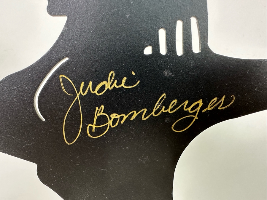 Signed Judie Bomberger Cirque Du Soleil Metal Hand Painted Sculpture 16H [Photo 8]