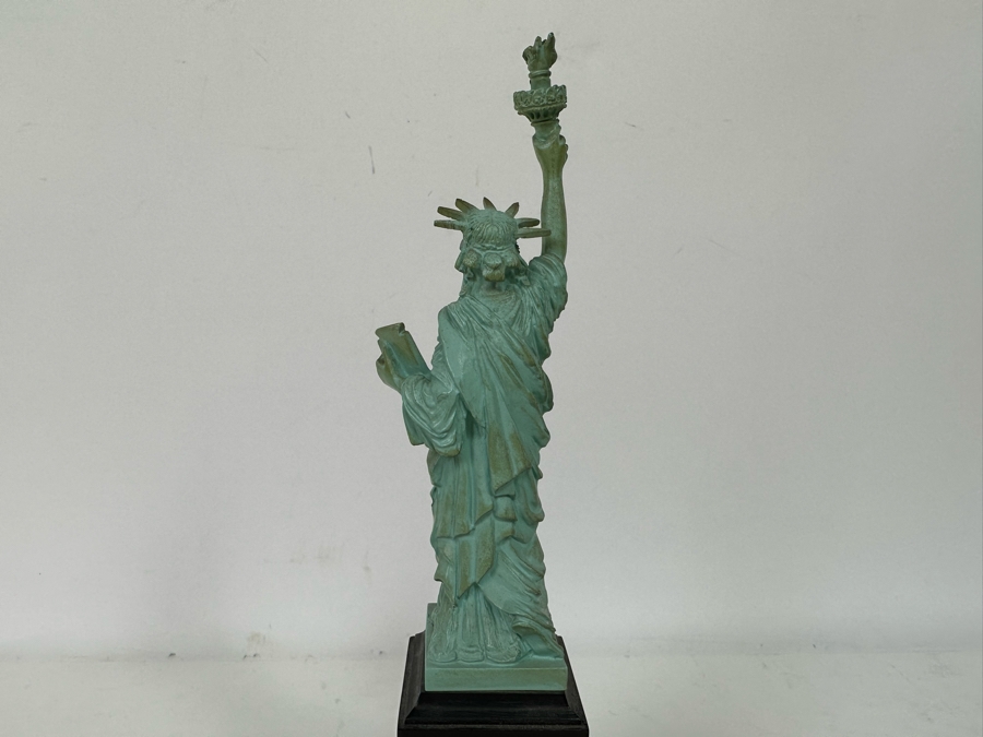 Danbury Mint Statue Of Liberty Statue Plated With Copper From The Actual Statue Of Libert 10H [Photo 8]