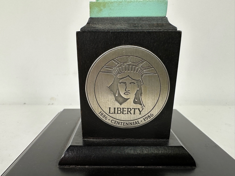 Danbury Mint Statue Of Liberty Statue Plated With Copper From The Actual Statue Of Libert 10H [Photo 5]