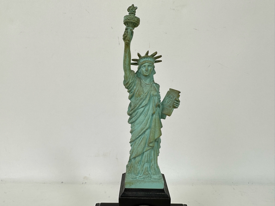 Danbury Mint Statue Of Liberty Statue Plated With Copper From The Actual Statue Of Libert 10H [Photo 6]