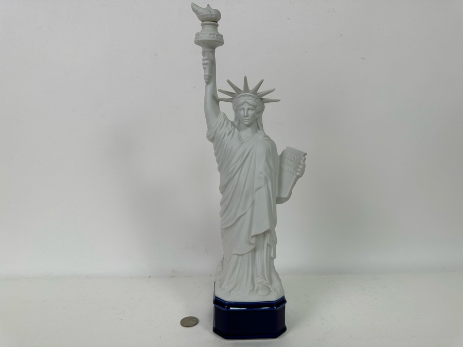 Limoges France Statue Of Liberty Decanter 16H [Photo 3]