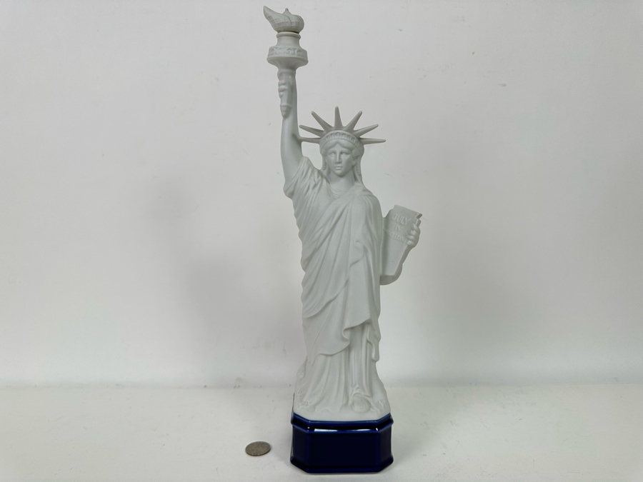 Limoges France Statue Of Liberty Decanter 16H [Photo 2]