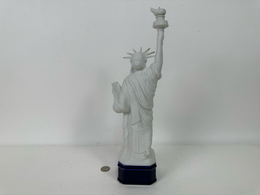 Limoges France Statue Of Liberty Decanter 16H [Photo 10]