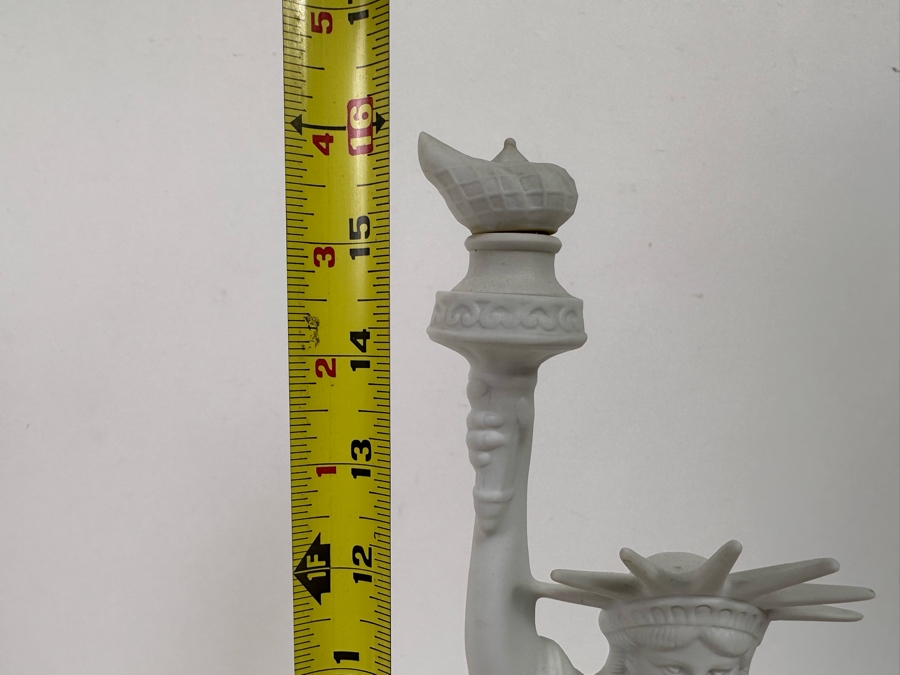 Limoges France Statue Of Liberty Decanter 16H [Photo 14]