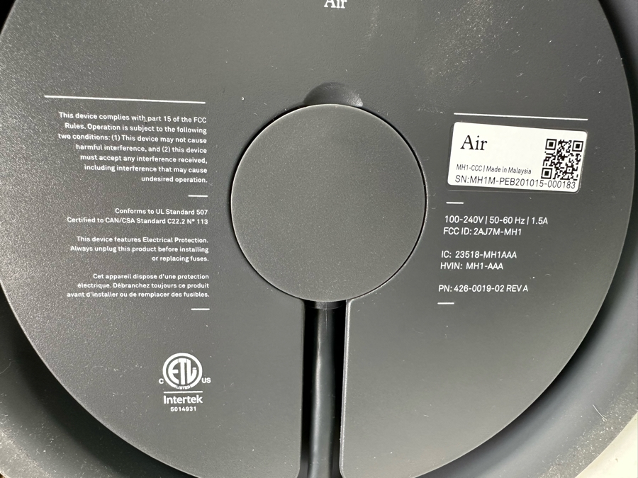 Molekule Air Purifier MH1-CCC With New Replacement Filter Retails $1,000+ [Photo 9]