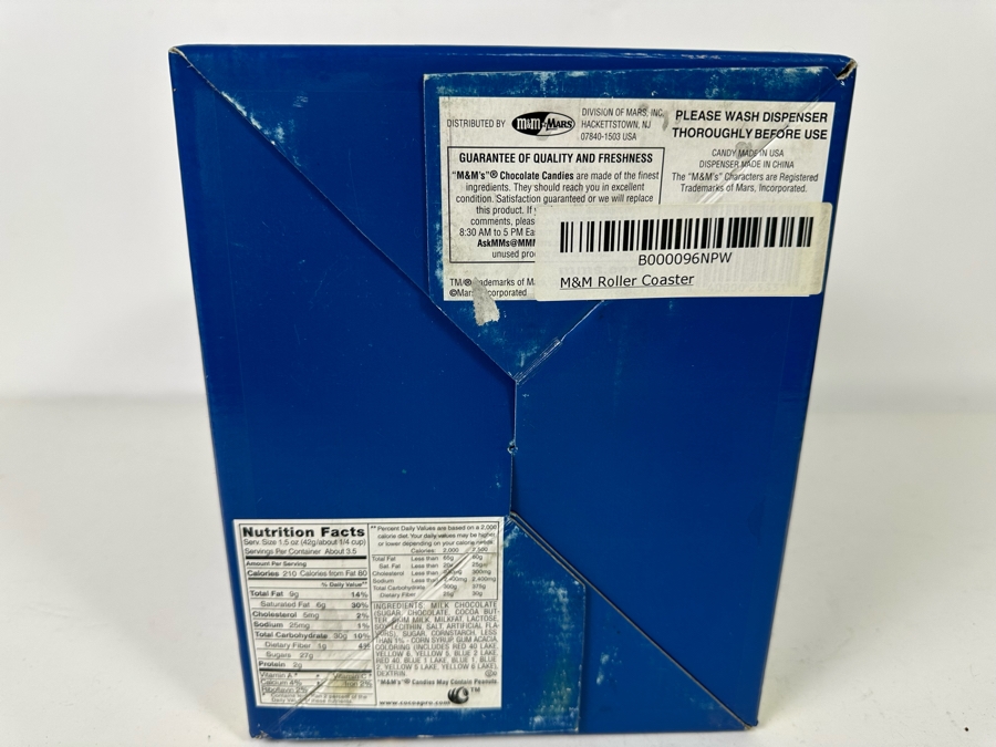 Limited Edition M&M's Wild Thing Roller Coaster Dispenser New In Box 12H [Photo 9]