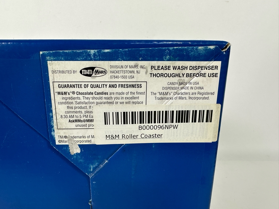 Limited Edition M&M's Wild Thing Roller Coaster Dispenser New In Box 12H [Photo 10]