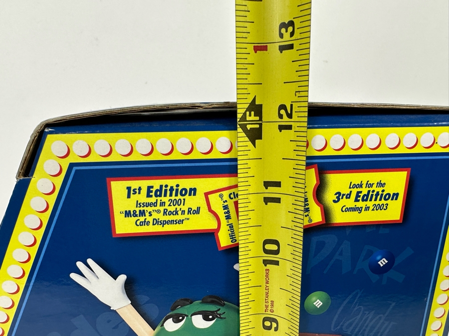 Limited Edition M&M's Wild Thing Roller Coaster Dispenser New In Box 12H [Photo 11]