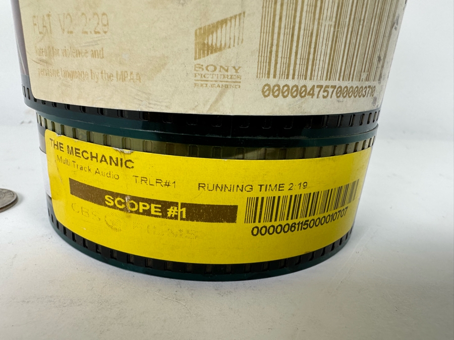 Collection Of Five Film Movie Trailers: Terminator Salvation, Clash Of The Titans, Green Zone, Taking Of Pelham, The Mechanic (Theater Room Prop) [Photo 7]