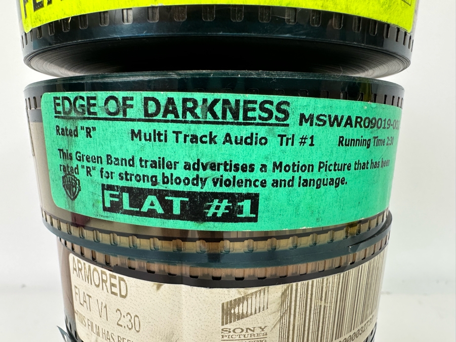 Collection Of Six Film Movie Trailers:  Walt Disney's Prince Of Persia, Repo Men, Edge Of Darkness, Armored, Jonah Hex, A Perfect Getaway (Theater Room Prop) [Photo 6]