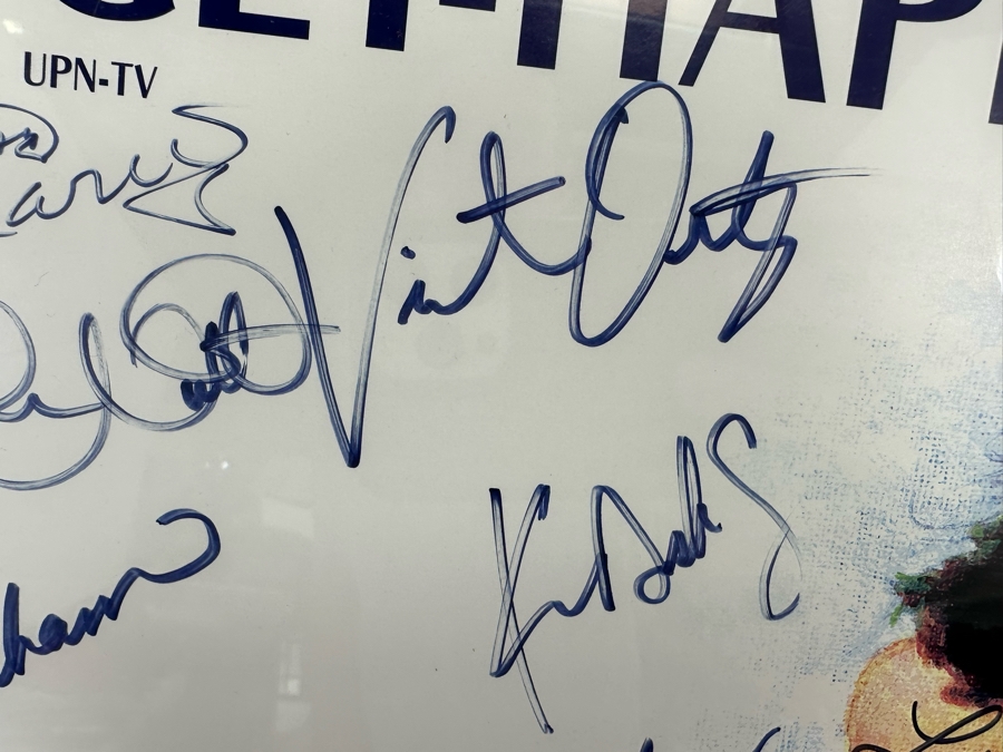 Mamma Mia! Musical Poster Autographed By Cast Members Framed 20.5 X 35 [Photo 7]