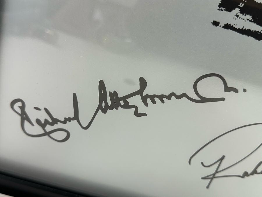 1st Limited Edition Chaplin Movie Poster Robert Downey Jr. Framed 20 X 39 [Photo 6]