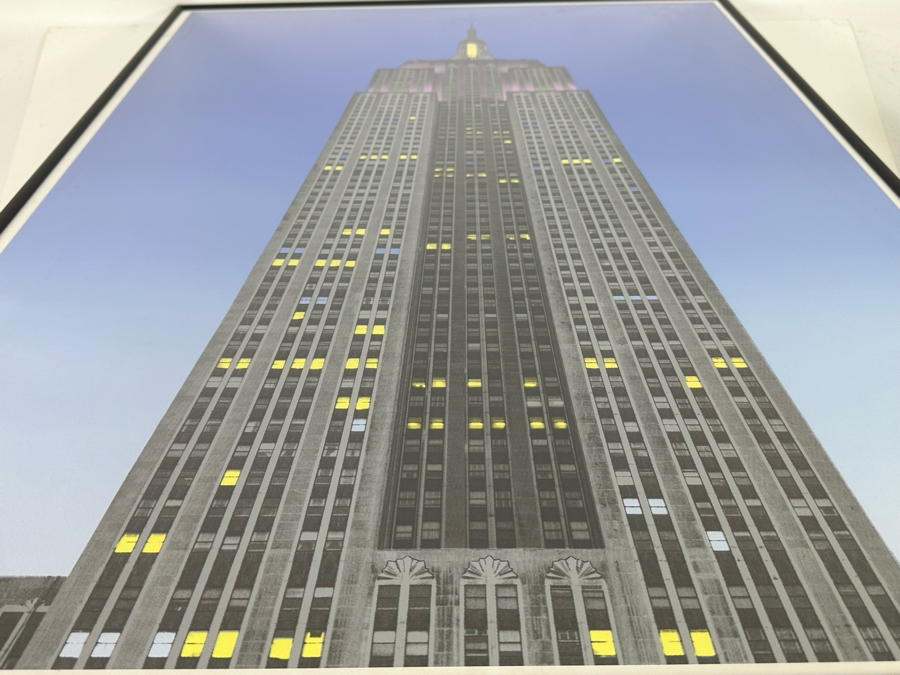 Mike Farnham Limited Edition Silkscreen Print Titled 'The Right To Light' 25.5 X 35.5 1990 Hand Signed Numbered 11 Of 250 Framed With Cert [Photo 8]