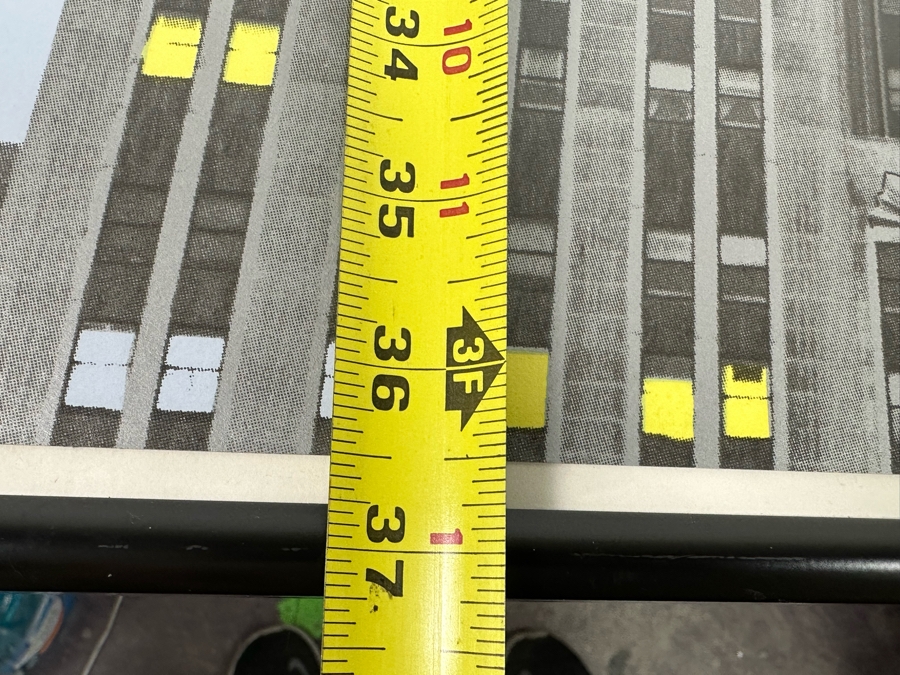 Mike Farnham Limited Edition Silkscreen Print Titled 'The Right To Light' 25.5 X 35.5 1990 Hand Signed Numbered 11 Of 250 Framed With Cert [Photo 13]