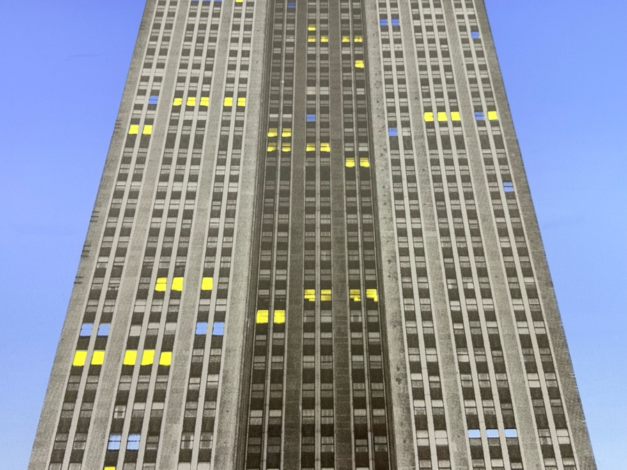 Mike Farnham Limited Edition Silkscreen Print Titled 'The Right To Light' 25.5 X 35.5 1990 Hand Signed Numbered 11 Of 250 Framed With Cert [Photo 6]