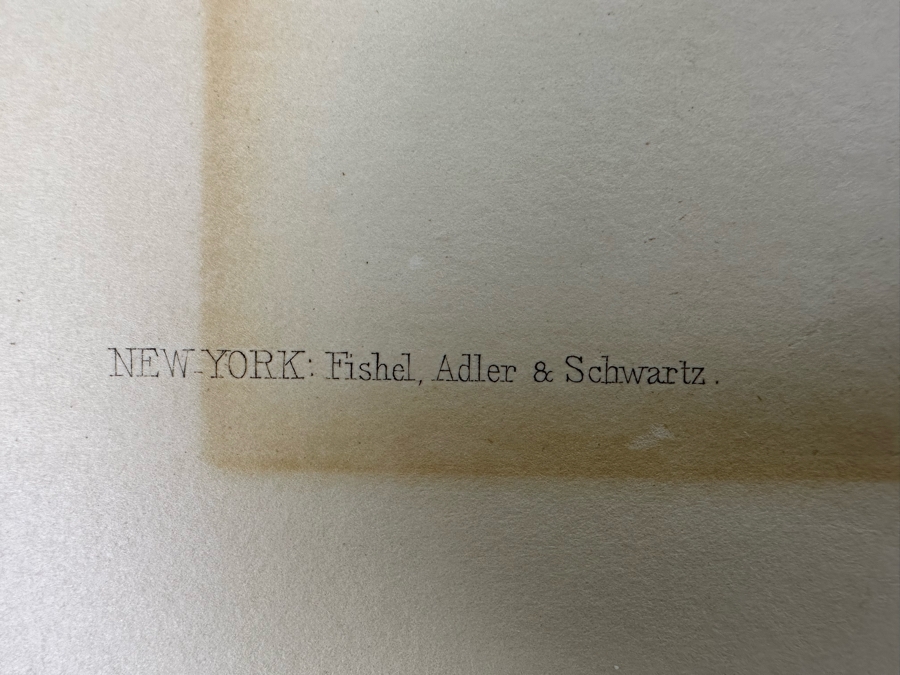 Ludwig Michalek (1859-1942, Austrian) Beethoven Etching Published By V. A. Heck In Vienna 17.5 X 23.5 [Photo 12]