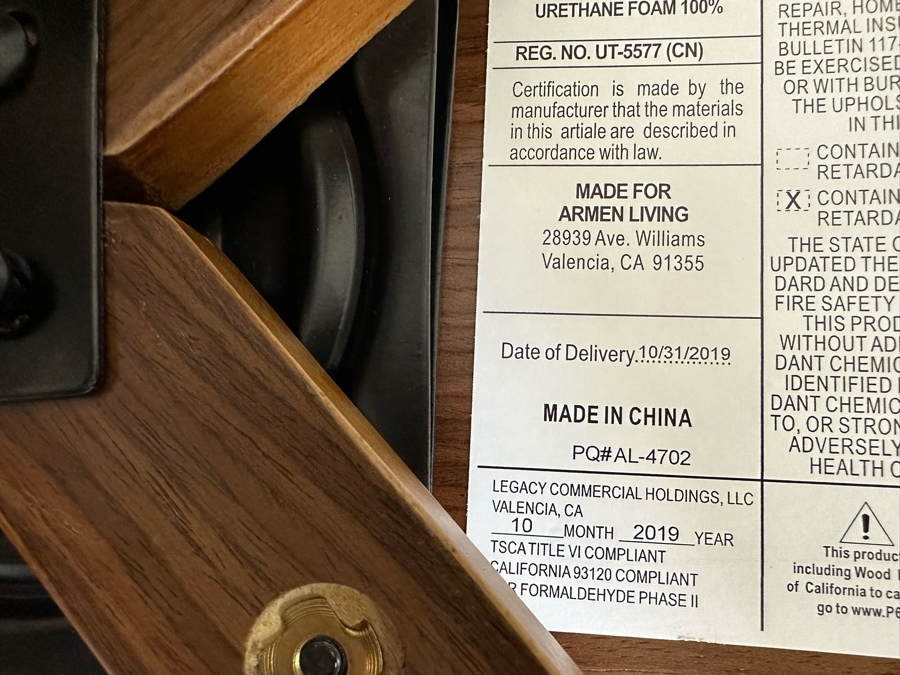 Set Of Three Barstools By Armen Living 29'H Seat Height [Photo 8]