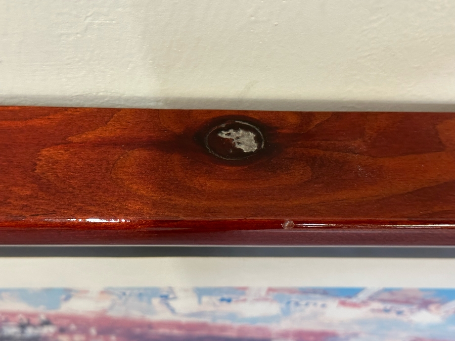 Nicely Framed LeRoy Neiman F.X. McRory's Whiskey Bar Seattle WA Print Framed 42 X 28 [Photo 10]