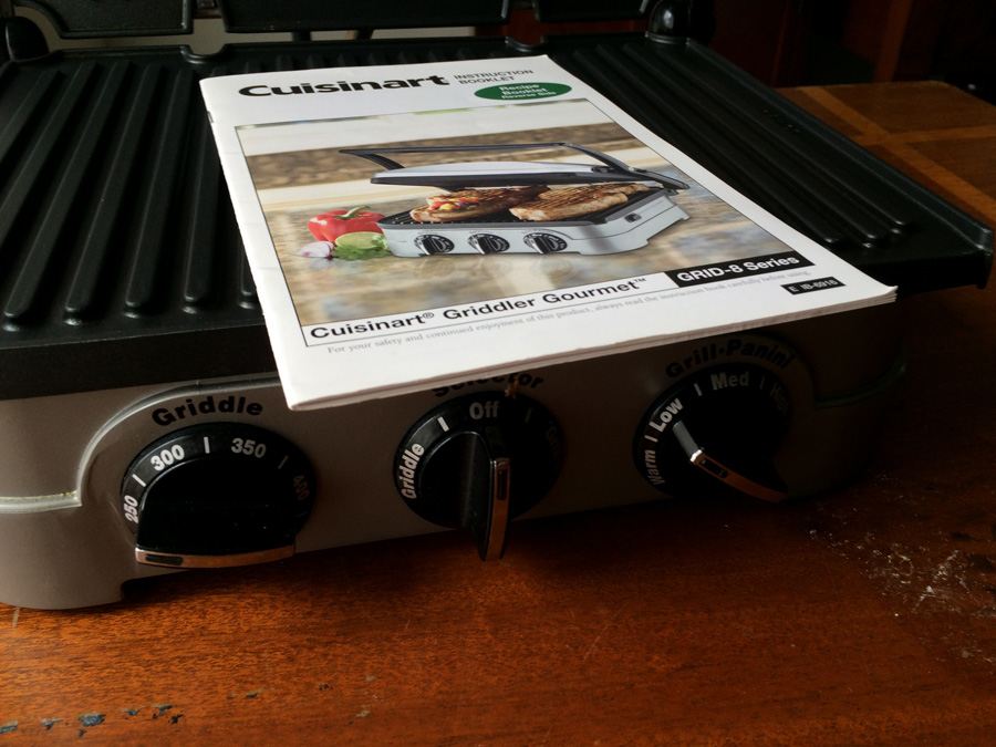 Cuisinart Panini Press Contact Grill - Griddler Gourmet [Photo 8]