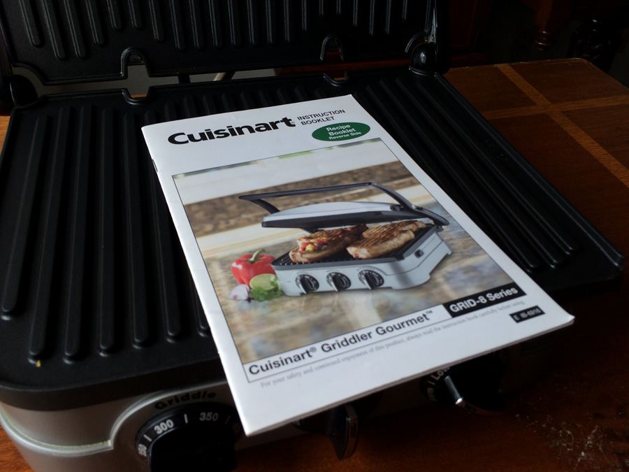 Cuisinart Panini Press Contact Grill - Griddler Gourmet [Photo 7]