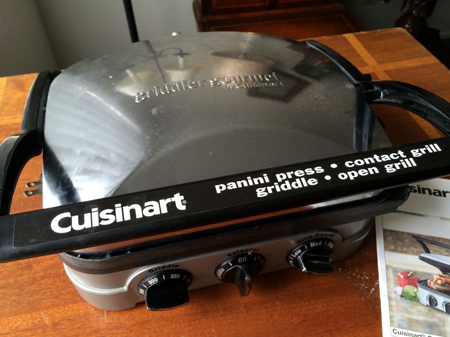 Cuisinart Panini Press Contact Grill - Griddler Gourmet [Photo 2]