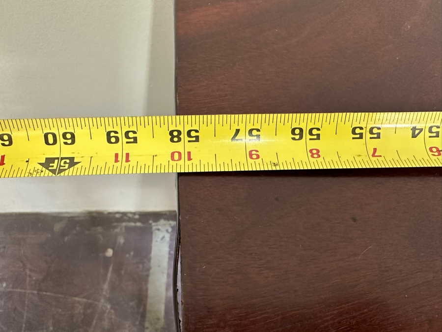 Stunning Antique Wooden Sideboard Buffet Cabinet With Hidden Compartment Drawer 58W X 25D X 37H [Photo 19]