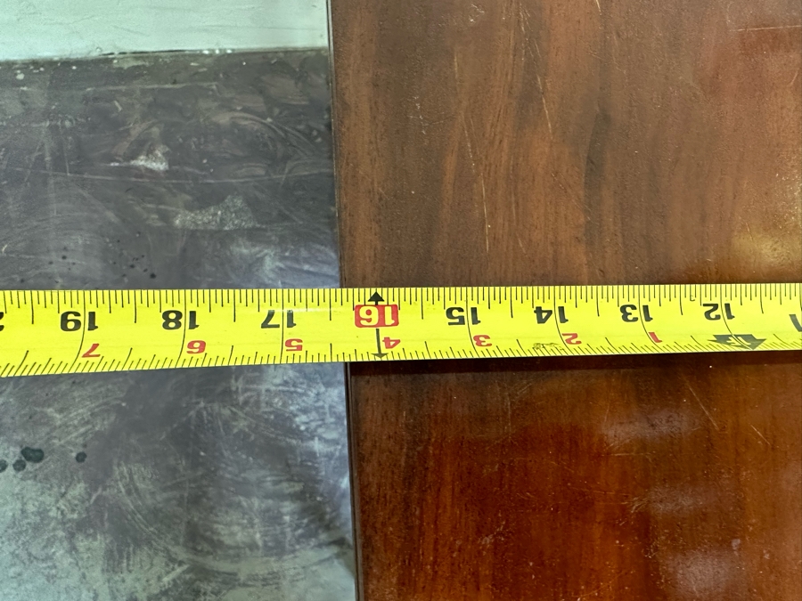 Vintage Wooden Gaming Table With Finished Top And Felt Gaming Top (3 Positions) 33W X 34D X 27.5H - See Photos [Photo 24]