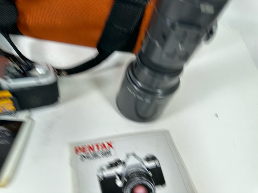 Pentax ME Super Film Camera With Three Lenses Including A Sigma Tele Lens And A Macro Lens With Camera Bag [Photo 21]