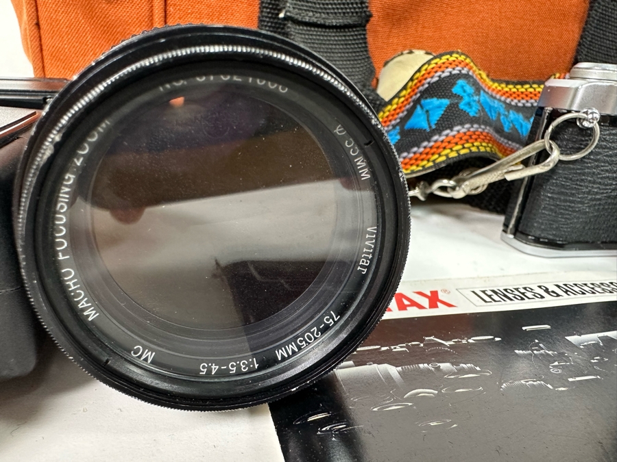 Pentax ME Super Film Camera With Three Lenses Including A Sigma Tele Lens And A Macro Lens With Camera Bag [Photo 16]