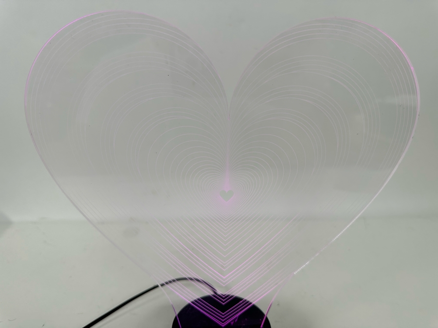 Heart Shape Multi-Color LED Light 11H [Photo 7]