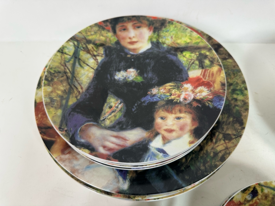 Pierre-Auguste Renoir Porcelain China Set By Sakura [Photo 6]