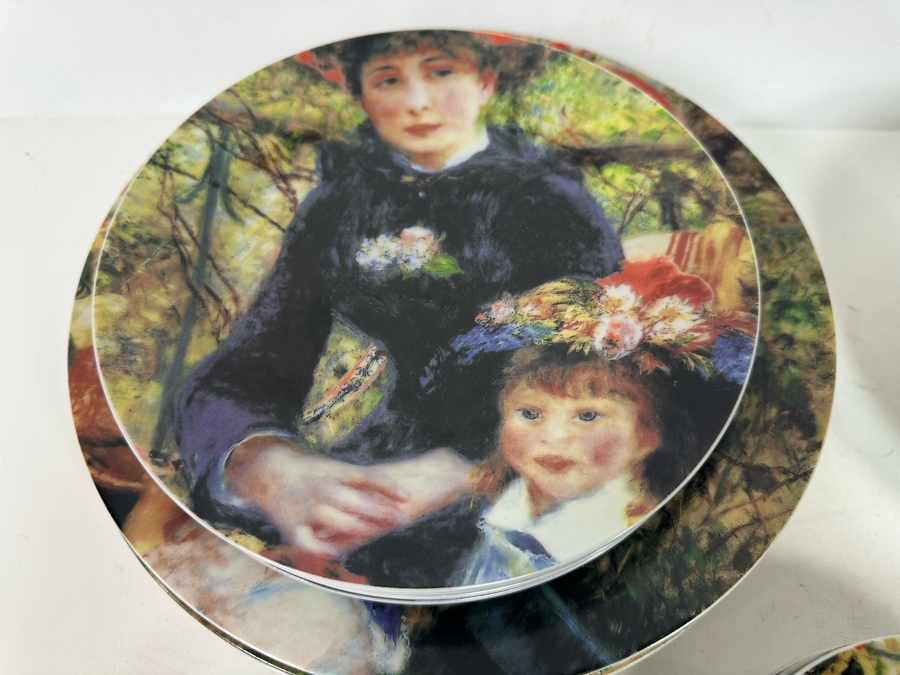 Pierre-Auguste Renoir Porcelain China Set By Sakura [Photo 7]