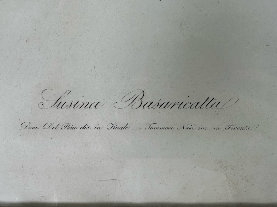 Giorgio Gallesio (1772-1839, Italian Botanist) Pomona Italiana, Ossia Trattato Degli Alberi Fruttiferi (Treatise On Fruit Trees) Original Antique Hand-Colored Engraving From Folio Incl Text Describing Fruit Framed 13.5 X 19 RARE $600+ [Photo 11]