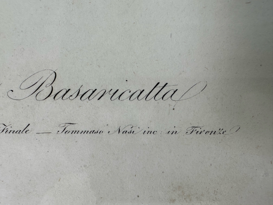 Giorgio Gallesio (1772-1839, Italian Botanist) Pomona Italiana, Ossia Trattato Degli Alberi Fruttiferi (Treatise On Fruit Trees) Original Antique Hand-Colored Engraving From Folio Incl Text Describing Fruit Framed 13.5 X 19 RARE $600+ [Photo 13]