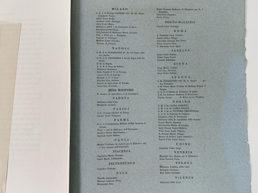 Giorgio Gallesio (1772-1839, Italian Botanist) Pomona Italiana, Ossia Trattato Degli Alberi Fruttiferi (Treatise On Fruit Trees) Original Antique Hand-Colored Engraving From Folio Incl Text Describing Fruit Framed 13.5 X 19 RARE $600+ [Photo 19]