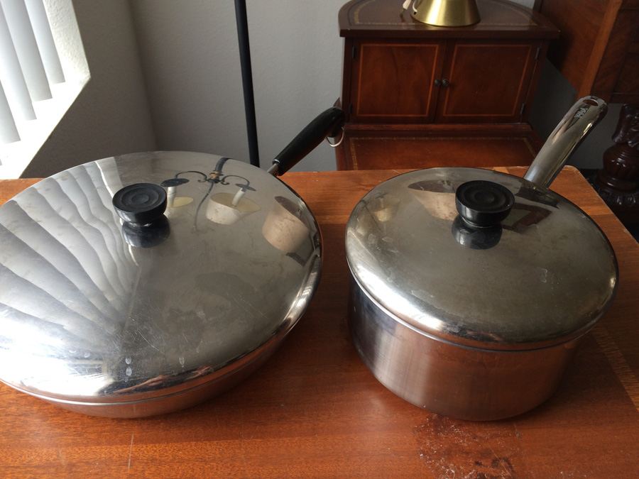 Covered Pots - T-fal & Revere Ware [Photo 1]