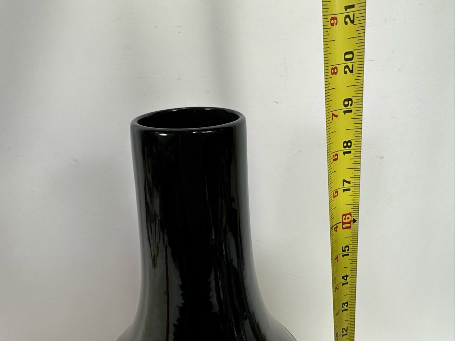 Large Inlaid Bamboo Vase 19H [Photo 7]