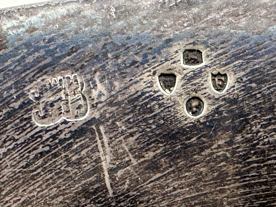 Antique English Hallmarked Sterling Silver Wine Bottle Coaster 7.5W 213.6g [Photo 13]