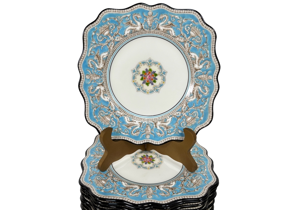 Wedgwood English Plates 8.5W, Set Of 12 [Photo 1]