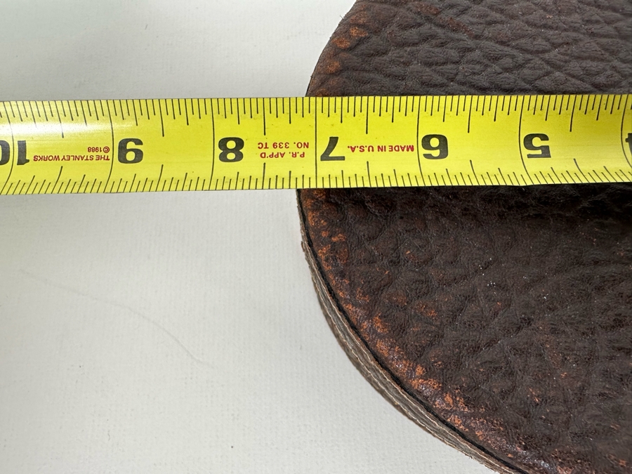 Vintage Leather Collar Box 7W X 2.5H [Photo 9]