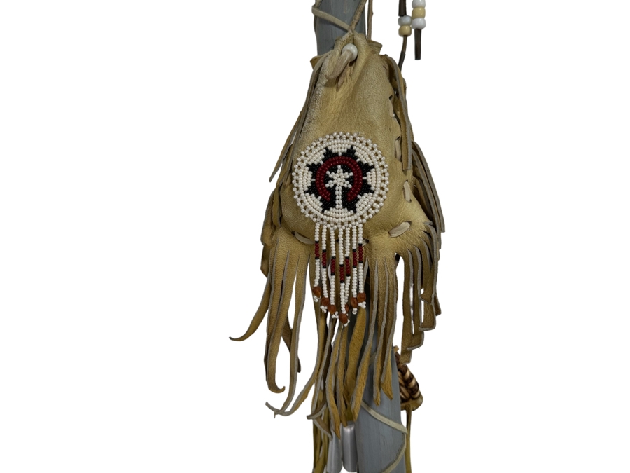 Vintage Native American Coup Stick - See Photos For Details 72'L [Photo 3]