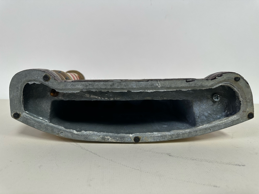 Vintage Mid-Century Pabst Blue Ribbon Beer Back Bar Barbershop Quartet Statue Right Pole Has Been Replaced With Plastic Pole 11.5W X 3.5D X 9H [Photo 11]