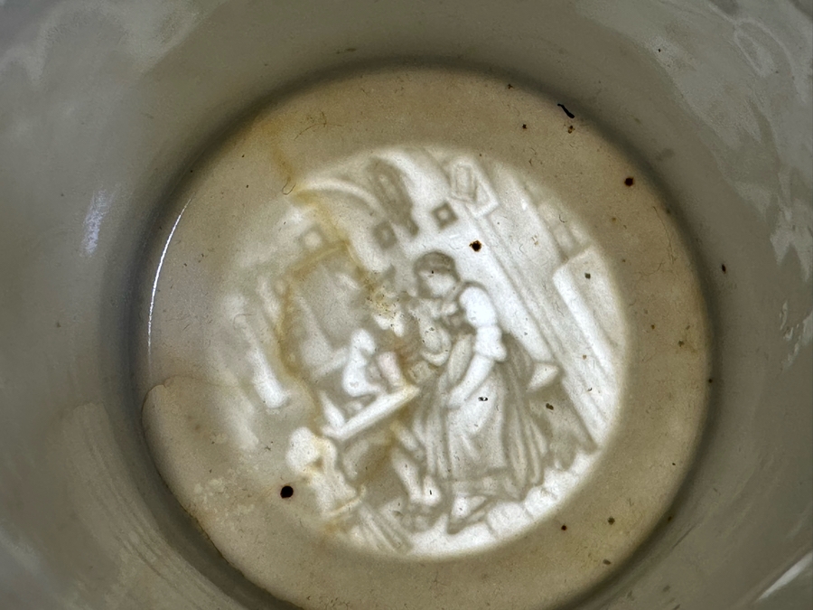 Antique 1899-1901 Regimental Beer Stein Of The Imperial German Army Infantry With Lithophane Bottom 10.5H - See Photos [Photo 3]