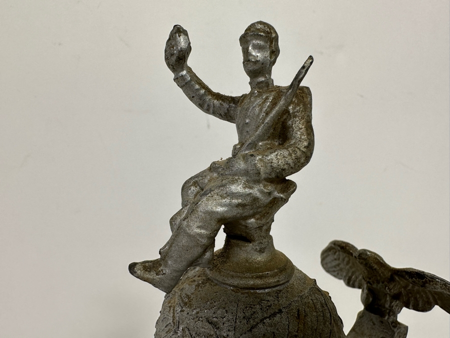 Antique 1899-1901 Regimental Beer Stein Of The Imperial German Army Infantry With Lithophane Bottom 10.5H - See Photos [Photo 28]