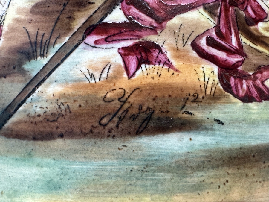 Impressive Tall Hand Painted Antique 1815 Royal Bavarian Beer Stein Nurnberg 16H [Photo 12]