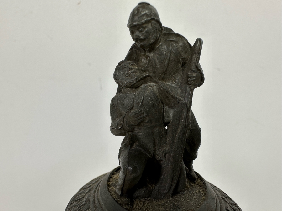 Antique 1896-1898 Regimental Beer Stein Of The Imperial German Army With Lithophane Bottom 11H - See Photos [Photo 7]