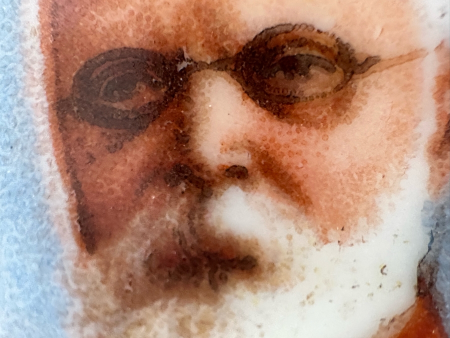 Antique 1910-1912 Regimental Beer Stein Of The Imperial German Army Infantry With Lithophane Bottom 11H - See Photos Handle Has Been Repaired [Photo 37]